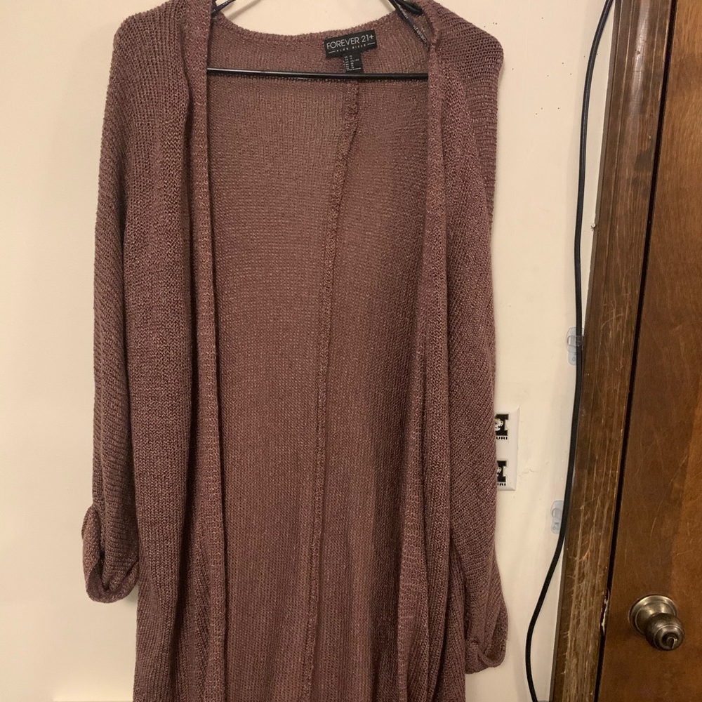 floor length cardigan